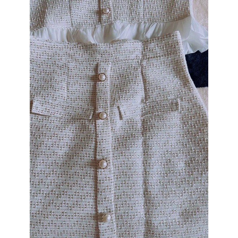 SÉT ÁO + CHÂN VÁY  DẠ TWEED 🌺- Kèm ảnh thật | BigBuy360 - bigbuy360.vn