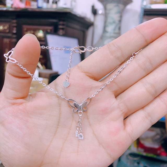 Lắc chân bạc ta nữ lắc bướm xinh xắn [ JQN- Cam kết bạc chuẩn, chất lượng, giá xưởng ] | BigBuy360 - bigbuy360.vn