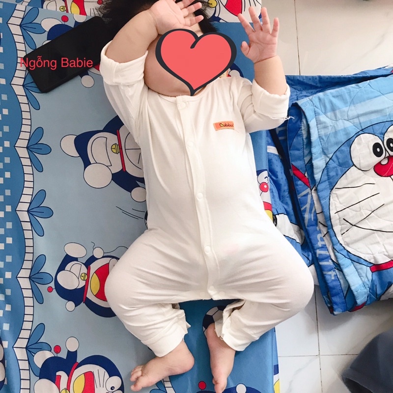 BODY DÀI TAY CÚC GIỮA CHO BÉ TRAI BÉ GÁI - VẢI VISCO SIÊU MỀM MỊN