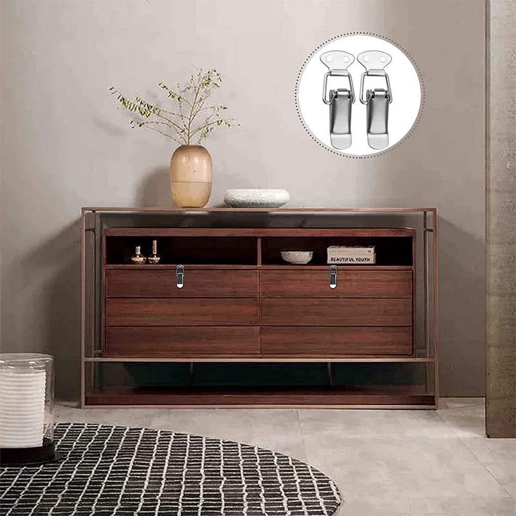 Khoá mỏ vịt xi mạ bảy màu