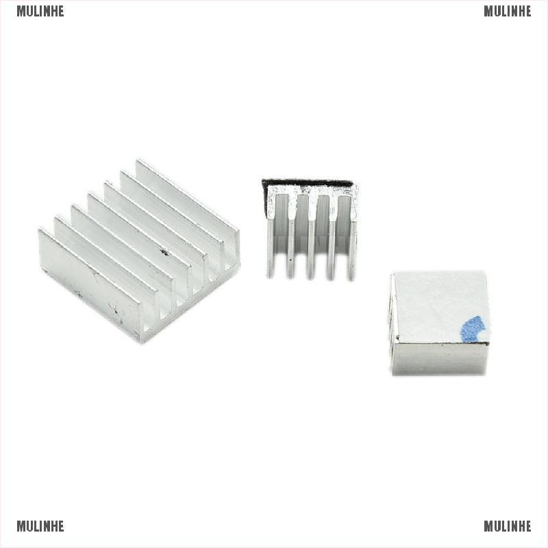 Set 3 Phụ Kiện Tản Nhiệt Bằng Nhôm Cho Raspberry Pi 2 &amp; Model B