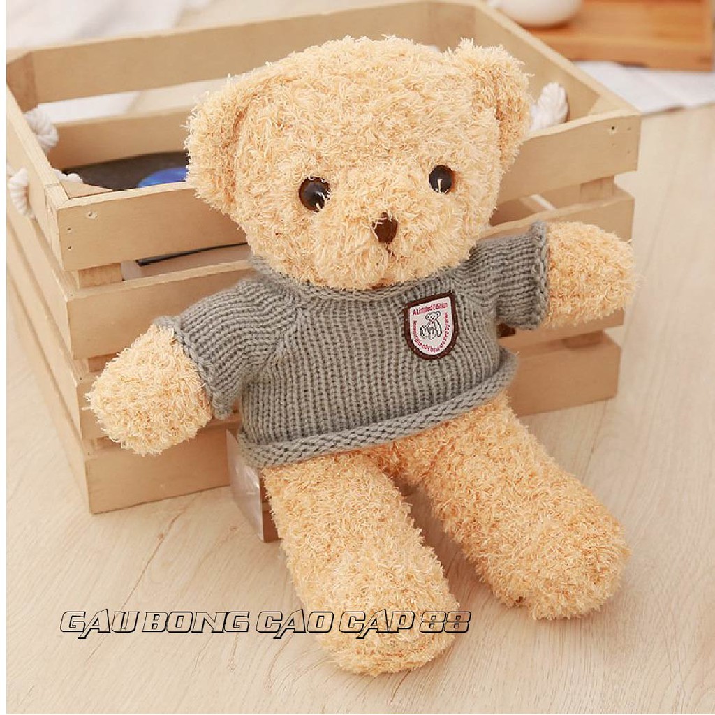 <Hàng Xưởng> Gấu Bông Đồ Chơi cho bé Teddy Mặc Áo Len Nhiều Size  Nhồi Gòn 100% Cao Cấp Bao Xinh Bao Đẹp mới nhất