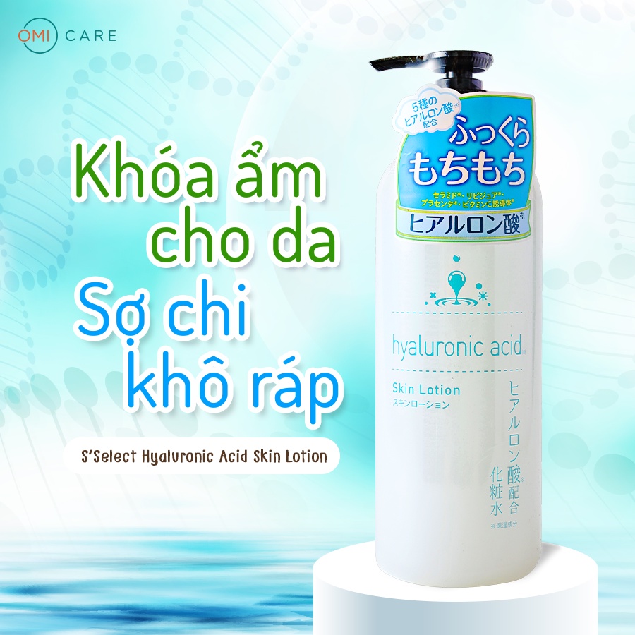 Nước Dưỡng Da Lotion S Select Cấp Ẩm Dưỡng Da Trắng Hồng Nhật Bản 500ml