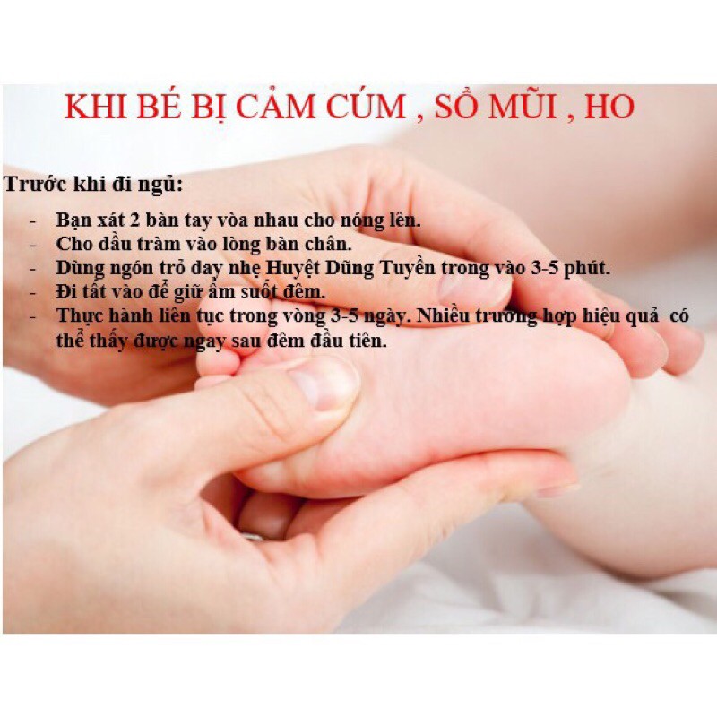 TINH DẦU TRÀM PHÒNG TRÁNH CẢM, HO, MẨN NGỨA, MỤN NHỌT, CÔN TRÙNG ĐỐT Ở CẢ NGƯỜI LỚN VÀ TRẺ EM