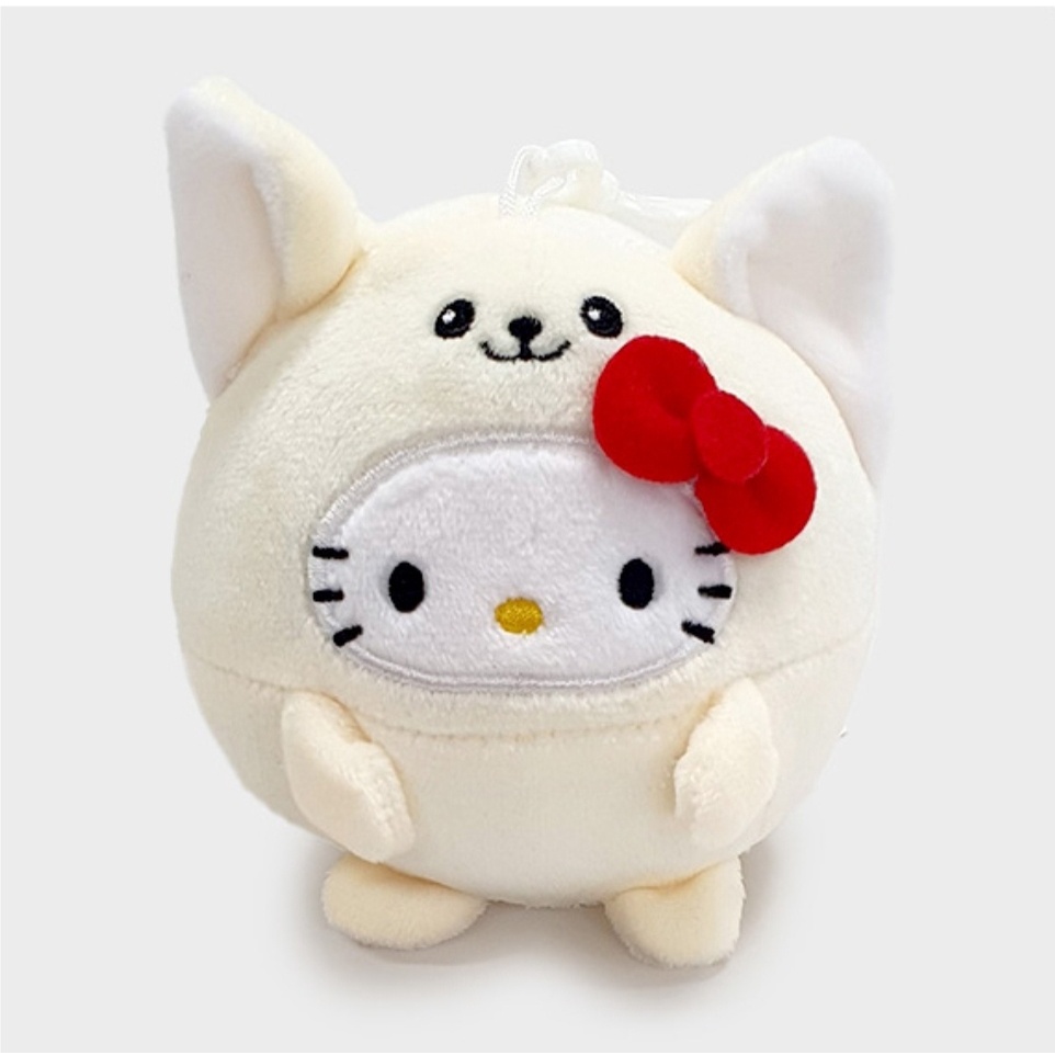 [DAISO Korea] Búp Bê Hellokitty Đeo Khẩu Trang (Cáo / Sóc / Gà Con)