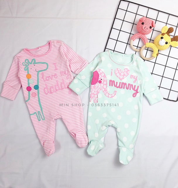 Sleepsuit cho bé sơ sinh ( giao ngẫu nhiên)