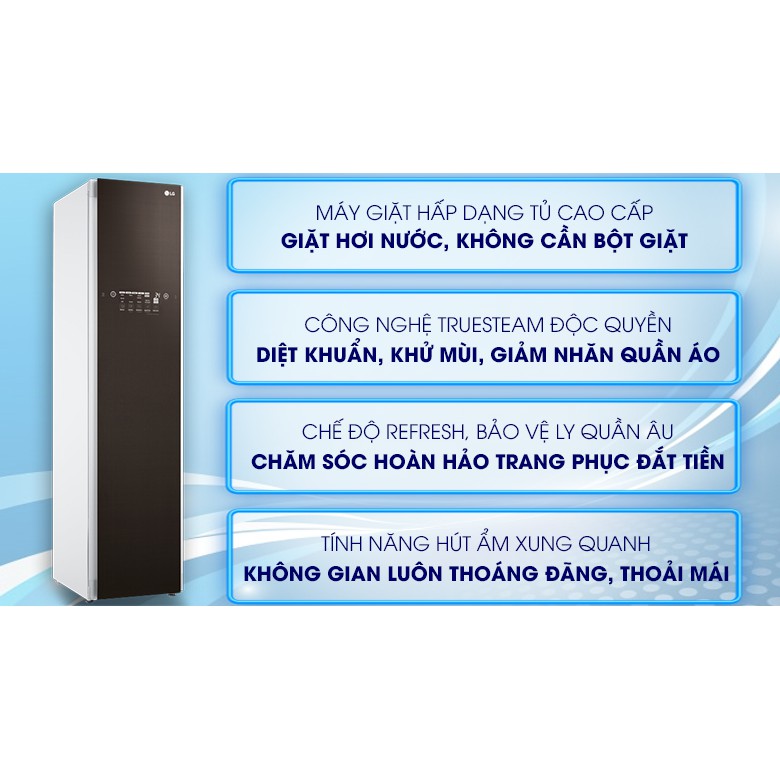 [Giao HCM] Máy giặt hấp sấy LG Styler S3RF