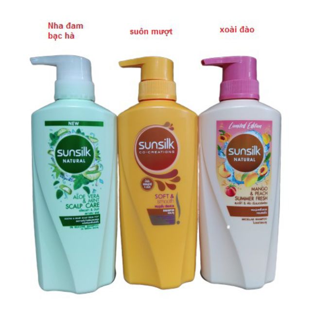 Dầu Gội Siêu Mềm Mượt Sunsilk Thái Lan 450ml