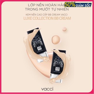 Kem nền trắng da chống nắng cao cấp vacci - bb cream spf36+/pa++