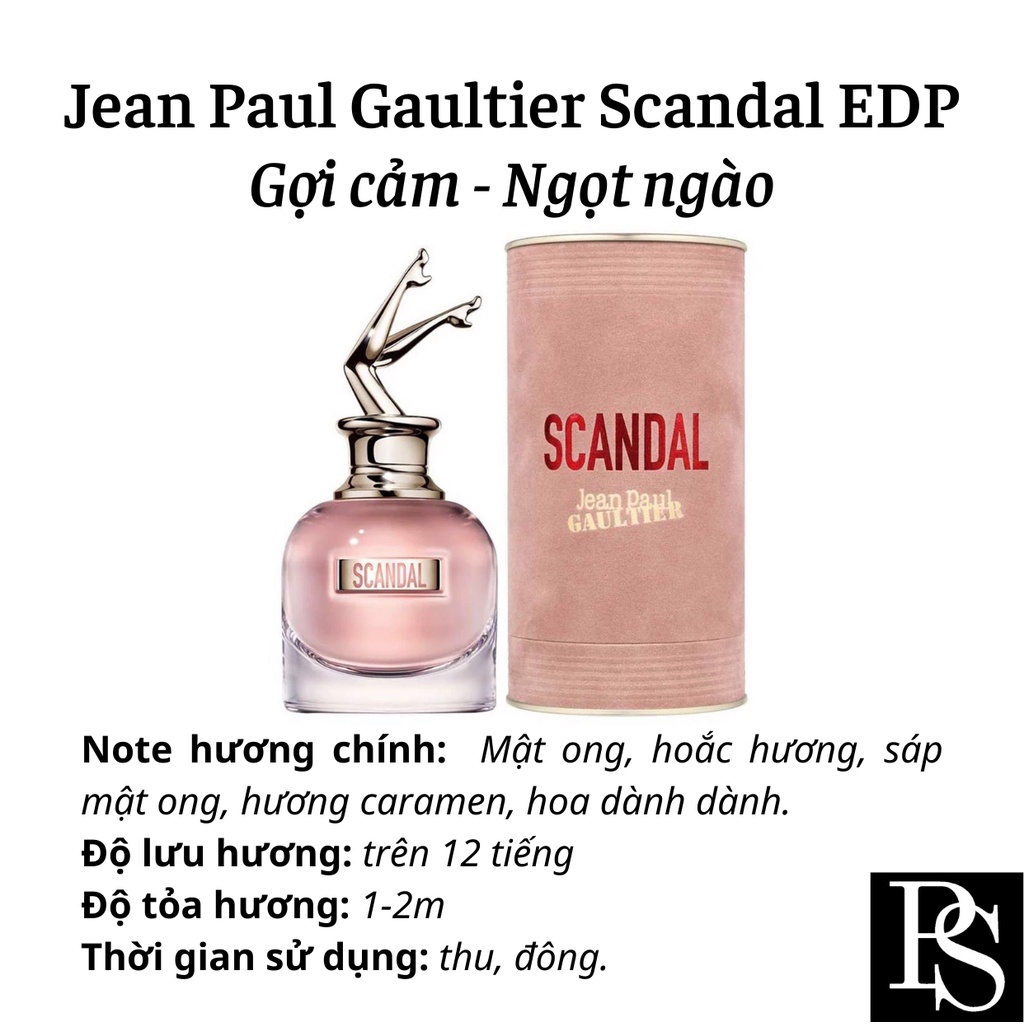 Nước hoa Nữ - Jean Paul Gaultier Scandal EDP
