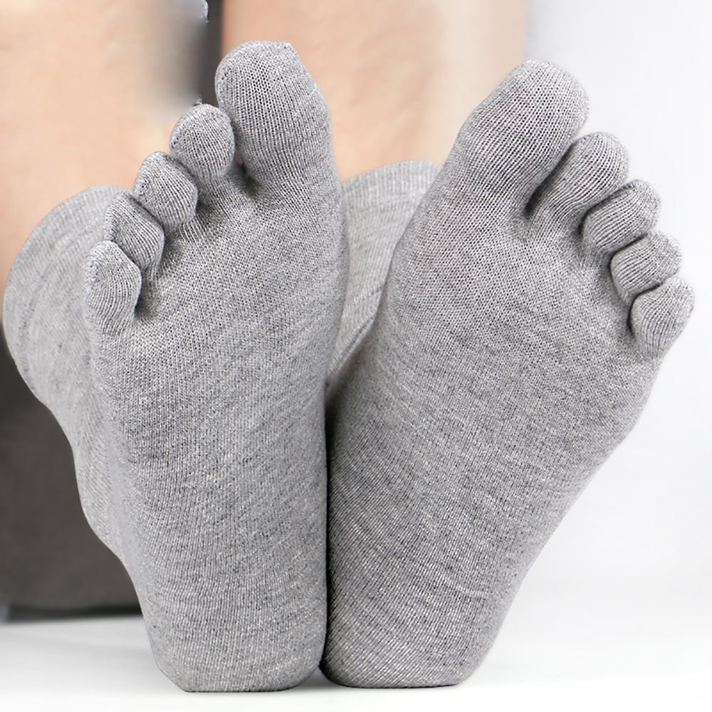 Vớ Thể Thao Bằng Cotton Mềm Màu Trơn Chống Trượt Dành Cho Nam