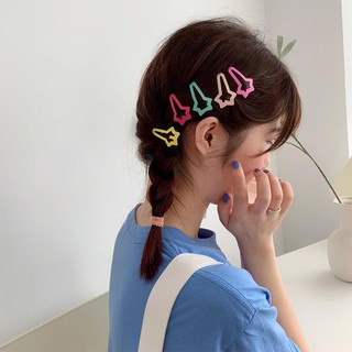 Kẹp tóc nhiều màu sắc set 6 cái