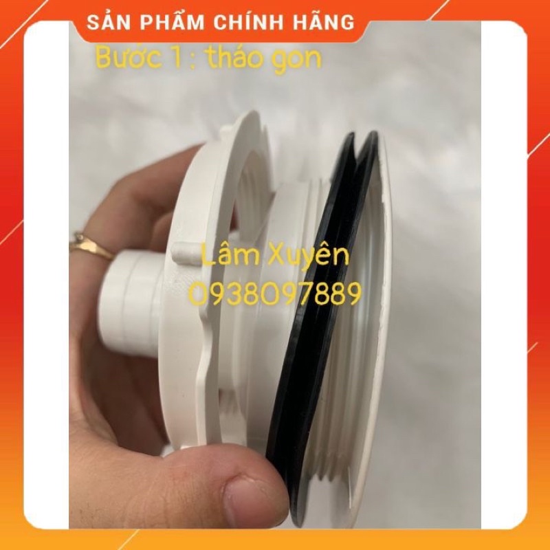 Bộ lọc xả nước, bộ lọc rác bồn gội đầu nhựa GIÁ RẺdễ dàng tháo lắp, có hướng dẫn cụ thể nhé khách