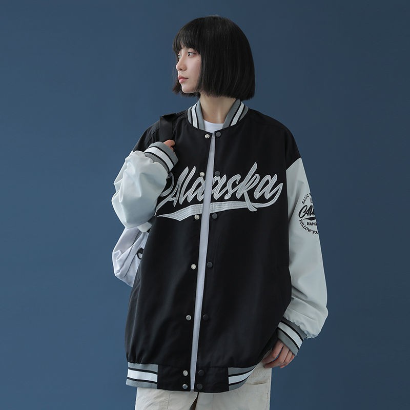 Áo Khoác Bóng Chày Phong Cách Hàn Quốc 2021 Cho Nữ | BigBuy360 - bigbuy360.vn