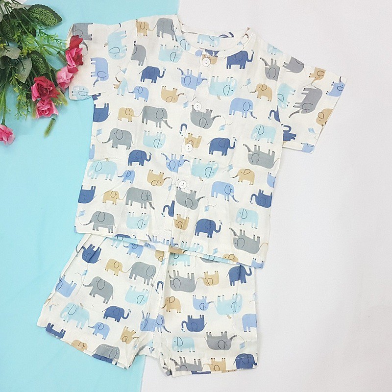 Bộ Cộc Xô Noubaby Cúc Giữa