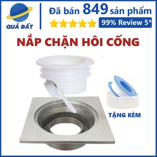 (Tặng Cao Su Non) Nắp Ngăn Mùi Hôi Cống, Chống Mùi Thoát Sàn, Bồn Rửa