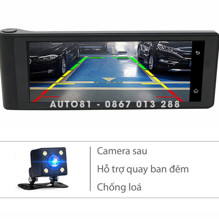 Camera hành trình Webvision A69, ghi hình trước sau, g.iám s.át định vị xe từ xa- HÀNG THANH LÝ