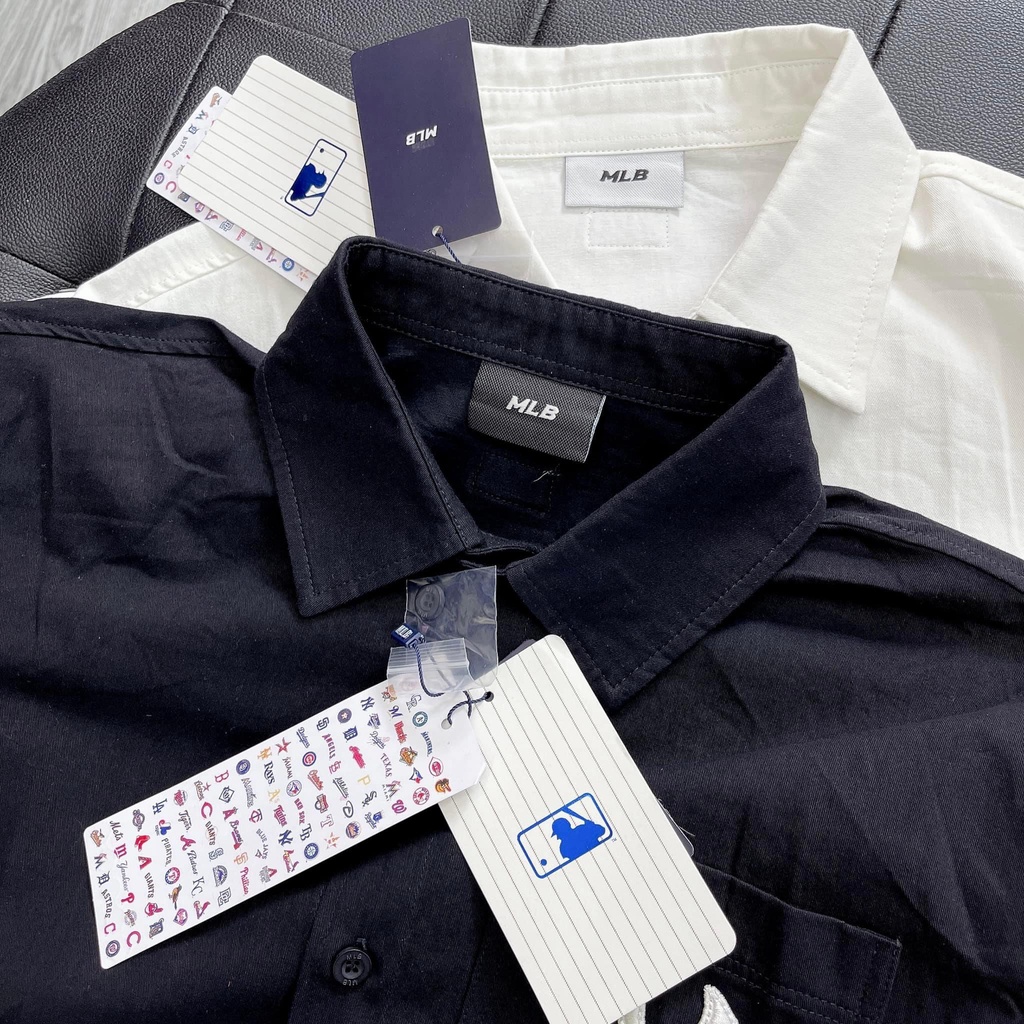 Áo Sơ Mi MLB Classic Monogram Big Logo Shirt NY Yankees