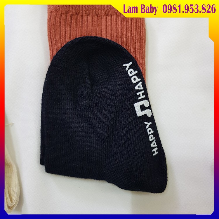 Tất Vớ Dài Style Hàn Quốc - Chống Trơn Trượt - Co Giãn Tốt - Cho Bé 0 Đến 12 tháng