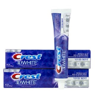 [ New Ver ] Kem Đánh Răng Crest 3D White Vivid Mint Ultra