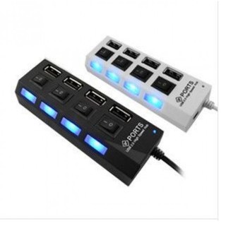 Hub 4 Cổng USB Có Công Tắc