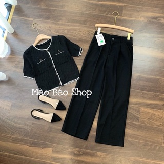 áo len mong 2 mau trang / den al704