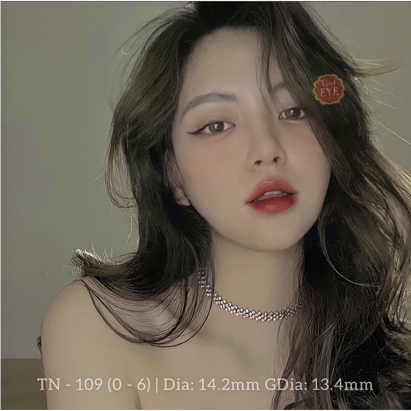 [Tặng Combo 175k] Kính Áp Tròng Tinteye Lens TN - 109 Xám rêu