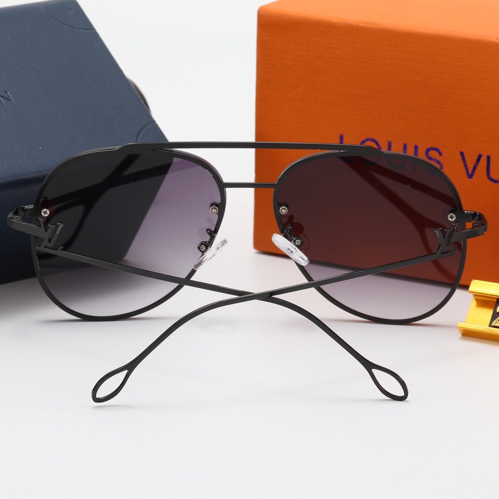 Kính Mát Thương Hiệu Louis VUITTON Phong Cách Retro Thời Trang Dành Cho Nam