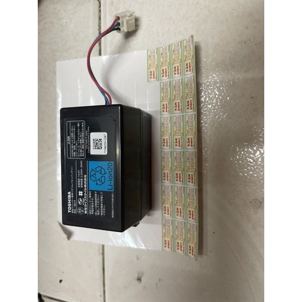 Pin thay thế cho robot lau nhà toshiba RV1-RVD1-RVD2-RVS2