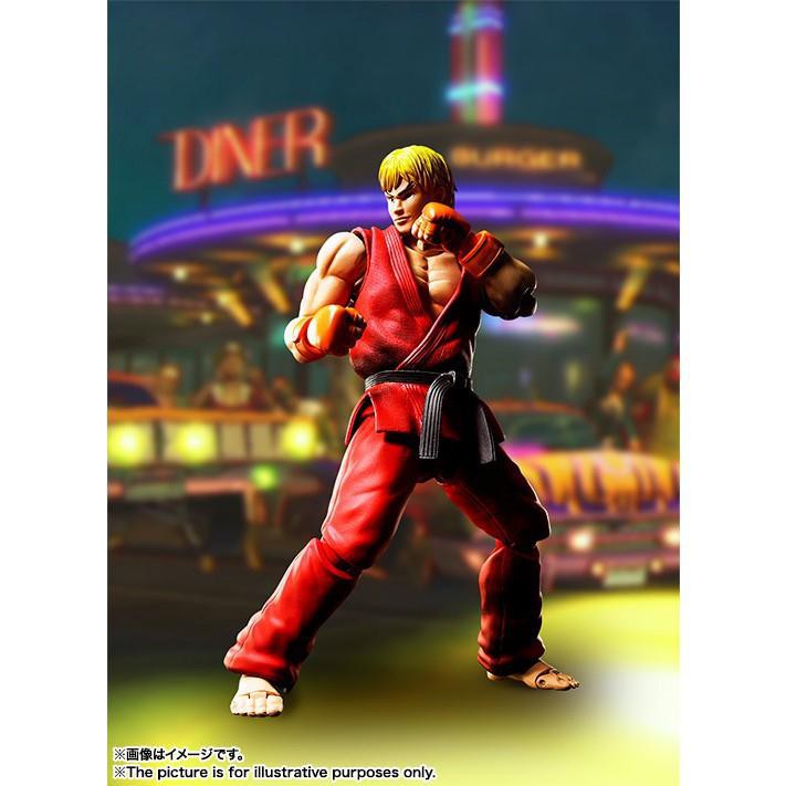 MÔ HÌNH CHÍNH HÃNG SHF STREET FIGHTER KEN MASTERS