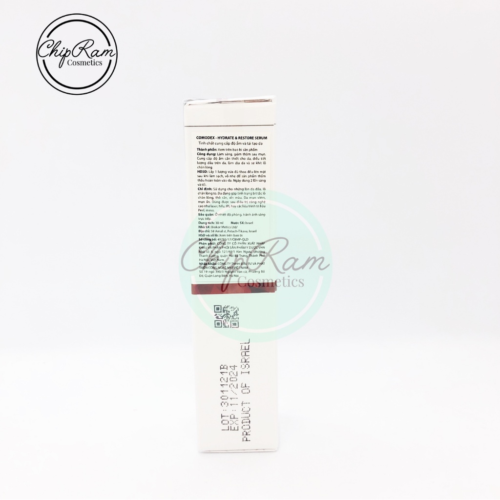 Tinh chất cấp nước cho da dầu mụn Comodex hydrate & restore serum