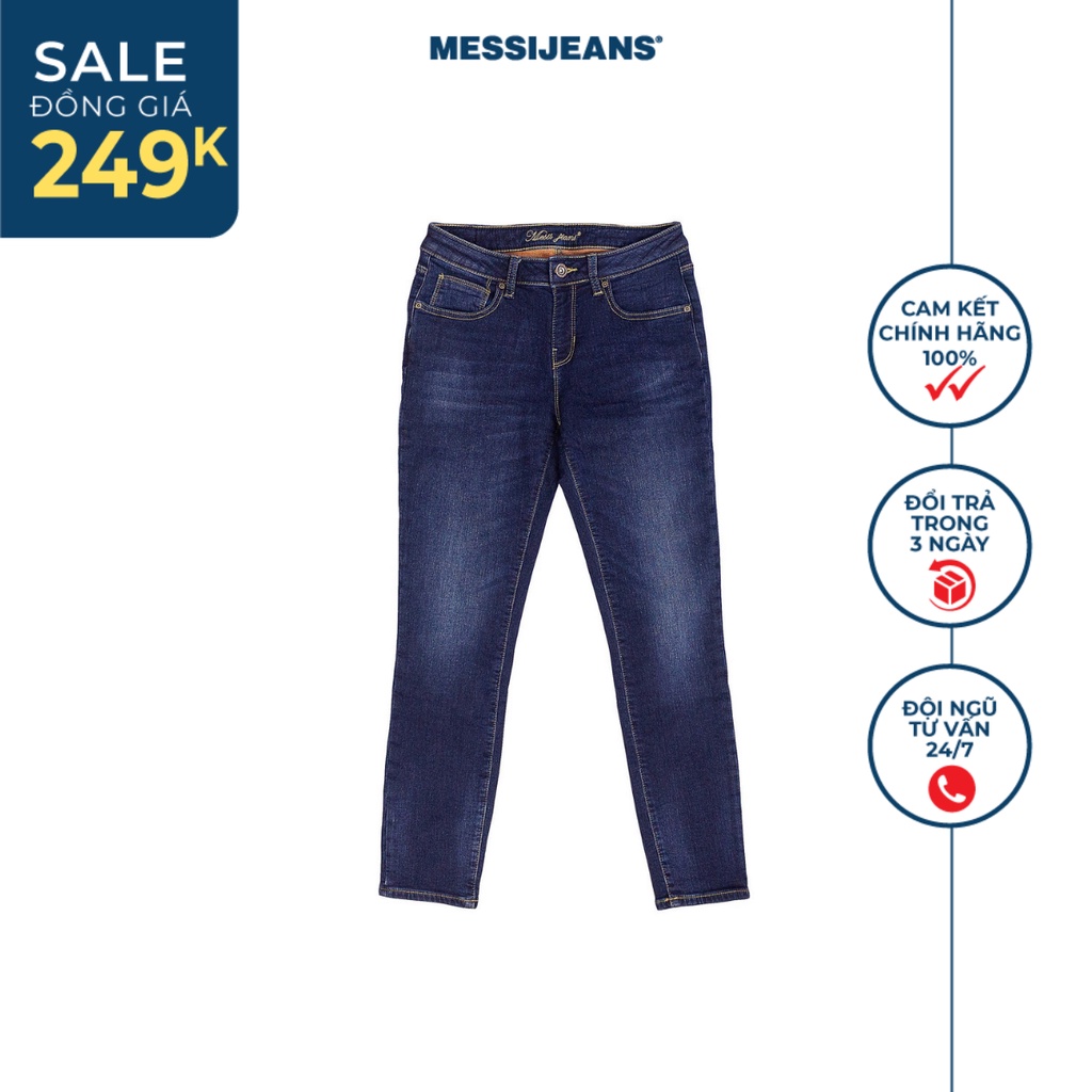 Quần jeans lửng nữ ống ôm MESSI SJW-775-48