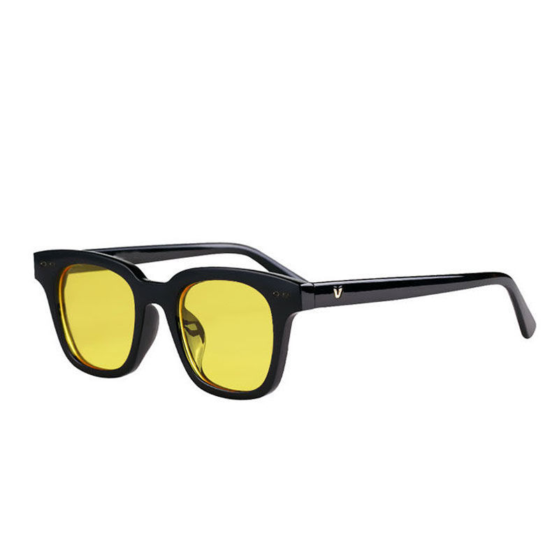 Kính Mát Gọng Vuông Phong Cách Retro Hàn Quốc