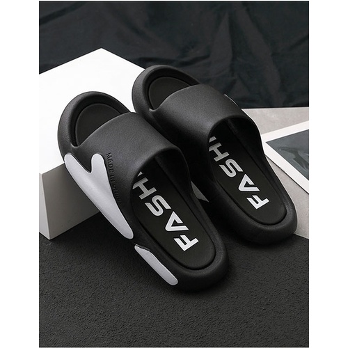 Dép quai ngang nam nữ unisex Fash đế đúc nguyên khối cao cấp, Dép quai ngang nam cao cấp Fash hot Trend đế siêu đẹp