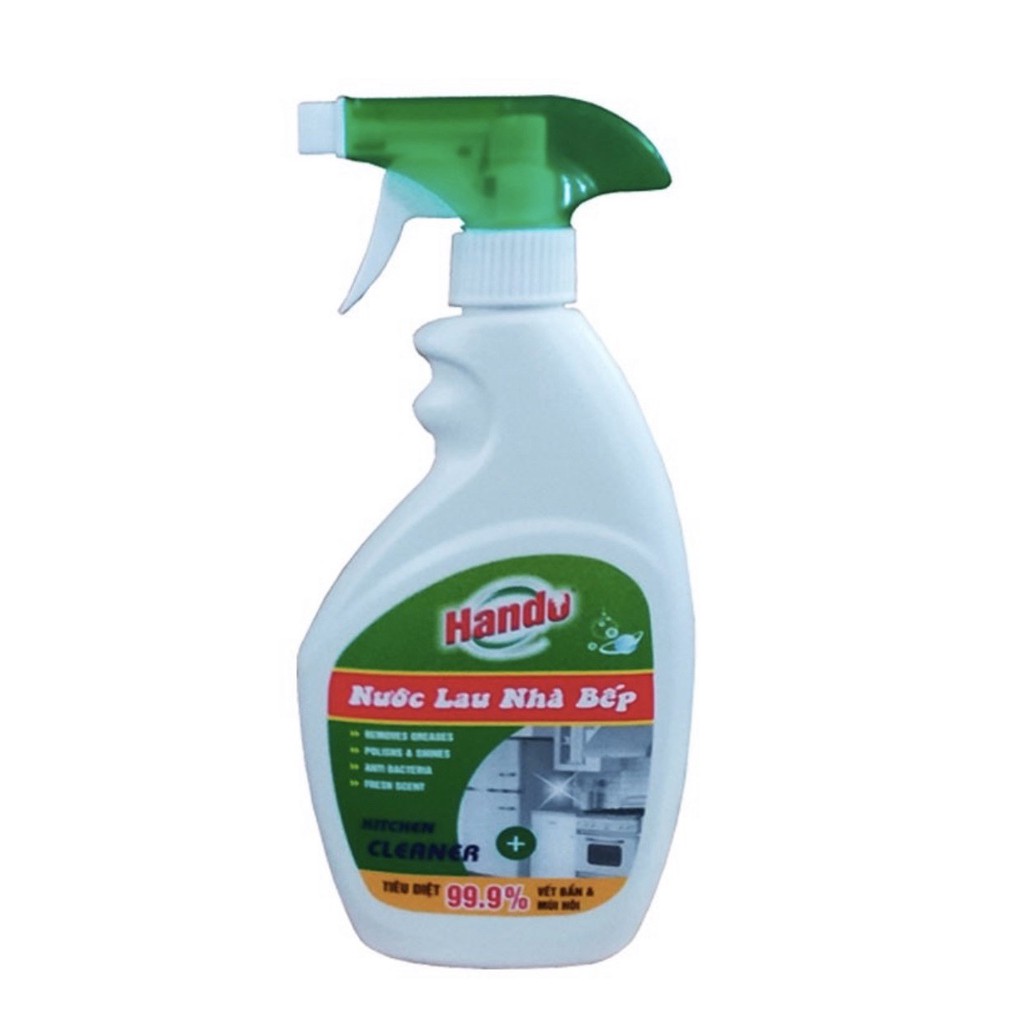Nước lau nhà bếp Hando 500ml (Xanh lá cây)