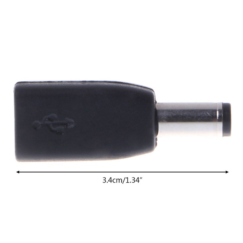 Đầu Chuyển Đổi Alli Dc 5.5x2.1mm Male Plug Sang Micro Usb Female