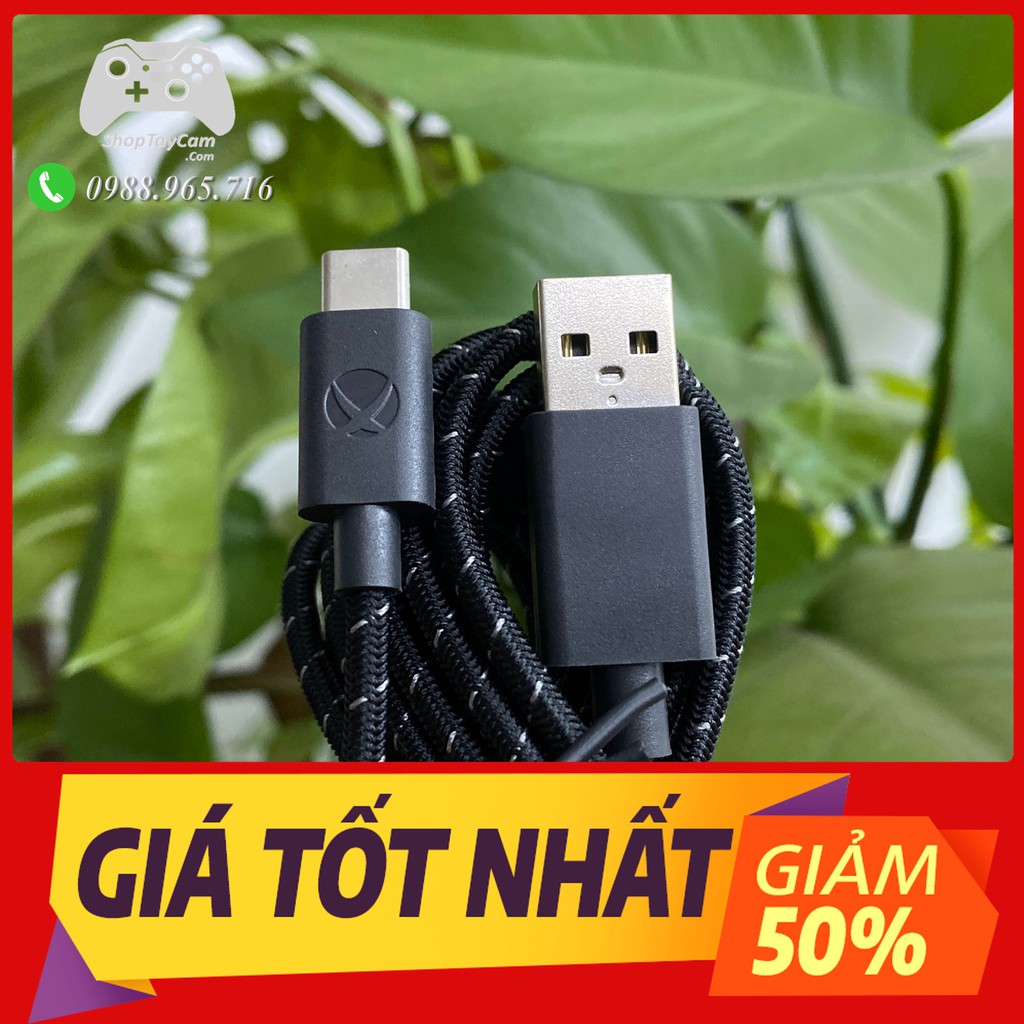 Cáp Cable Sạc USB Type-C Cho Tay Cầm PS5 Dualshock 5 / Xbox One X Chuẩn Hàng Xịn Kết Nối PC Laptop | TOP BÁN CHẠY