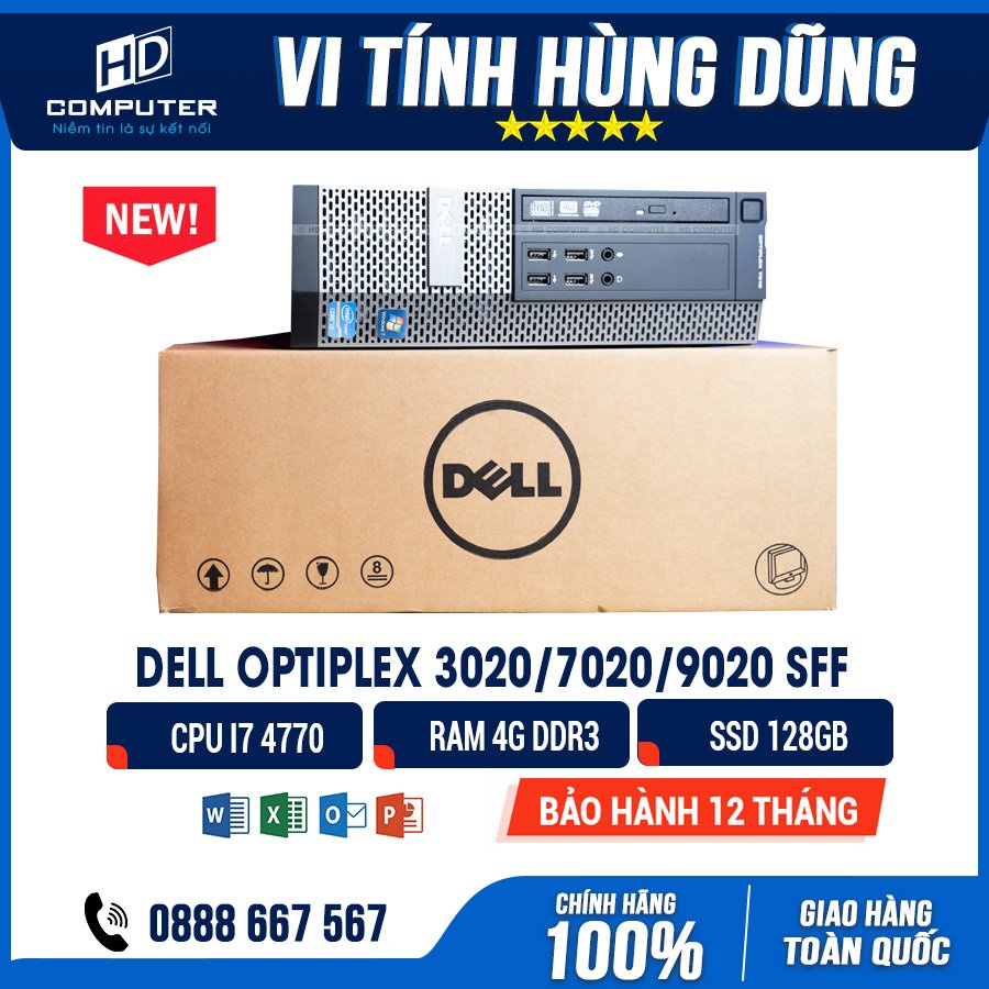 MÁY ĐỒNG BỘ DELL OPTIPLEX 3020 SFF