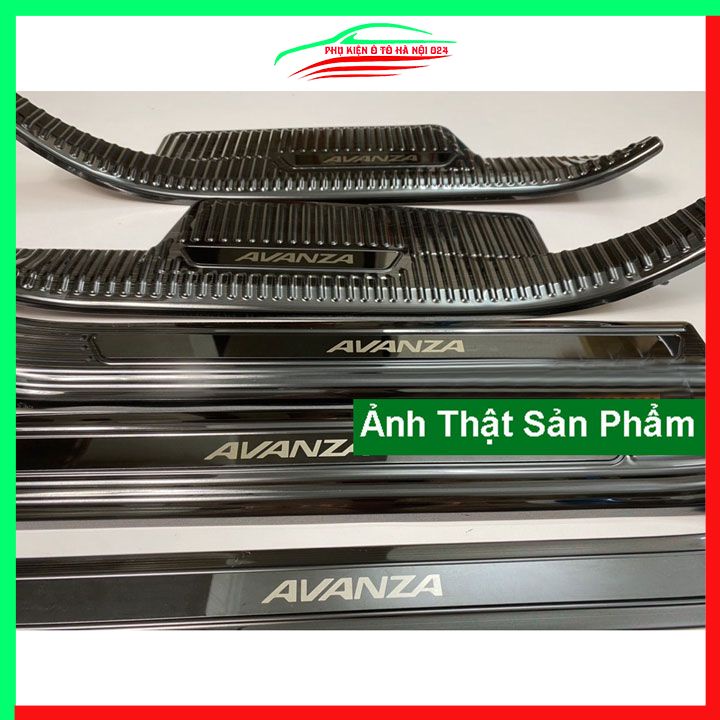 Ốp bậc cửa nẹp bước chân TITAN ô tô AVANZA 2022-2023 chống trầy bảo vệ xe