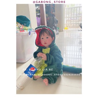 bộ đồ thú khủng long cho bé