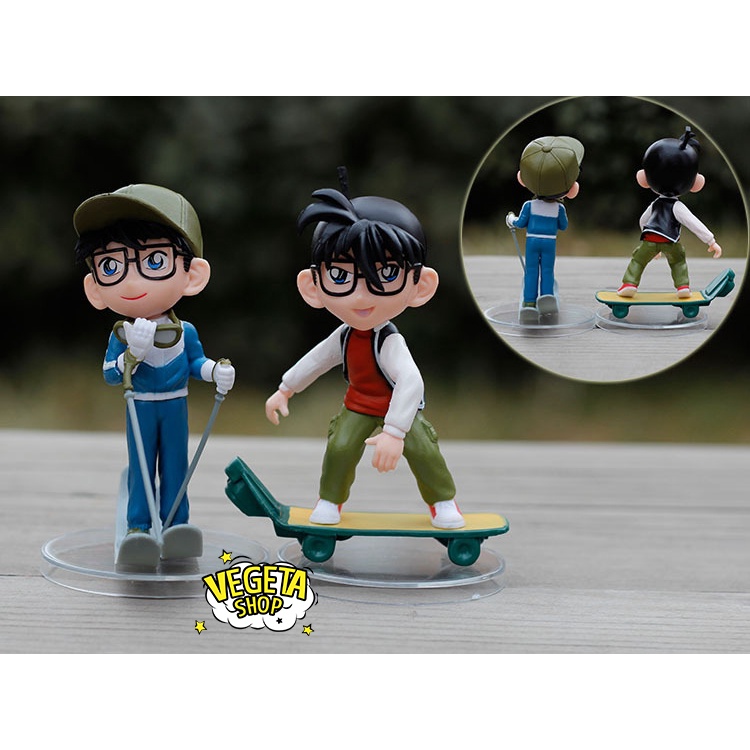 Mô hình Conan - Mô hình Kaito Kid Magic Kaito - Shinichi Kudo Edogawa Conan - Đế trong bán lẻ tùy chọn mẫu - Cao 9~13cm