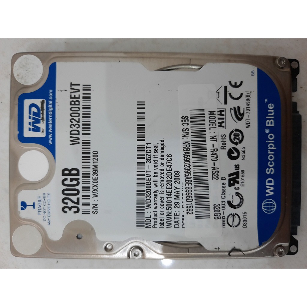 Ổ Cứng Bên Trong Laptop 2.5 '' 320gb | BigBuy360 - bigbuy360.vn