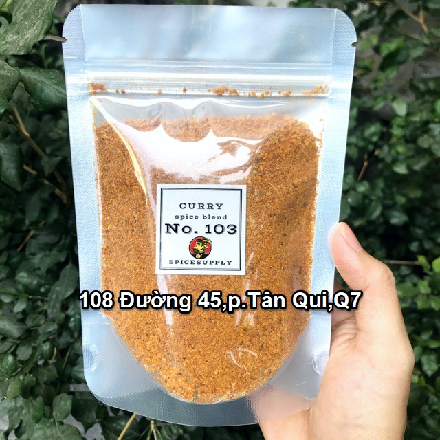 Curry powder - bột Cà Ri Gà Curry healthy giảm cân meal plan fitness 100g 500g