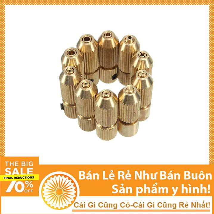 Đầu Kẹp Mũi Khoan 2015 0.8-1.5mm Trục Ø2mm (Tặng Lục lăng)