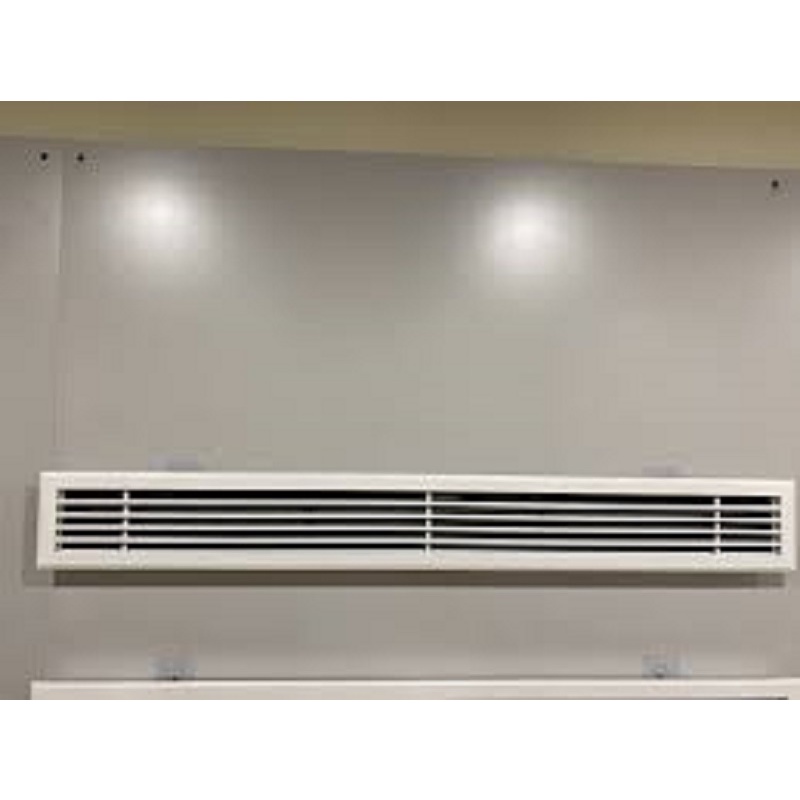 Cửa gió nan thẳng nan bầu dục 1000x 150, miệng gió nan thẳng, của gió hồi điều hòa, miệng gió dài