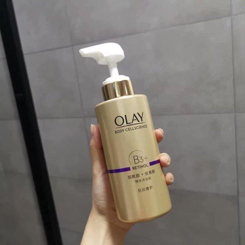 Sữa Tắm OLAY B3+ Retinol Body Cellscience Sữa Tắm Olay B3 Vitamin C Dưỡng Trắng Da