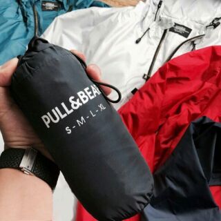 Áo khoác dù nam pull&bear đẹp rẻ có nón