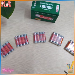 4 Đôi Pin tiểu con thỏ AA