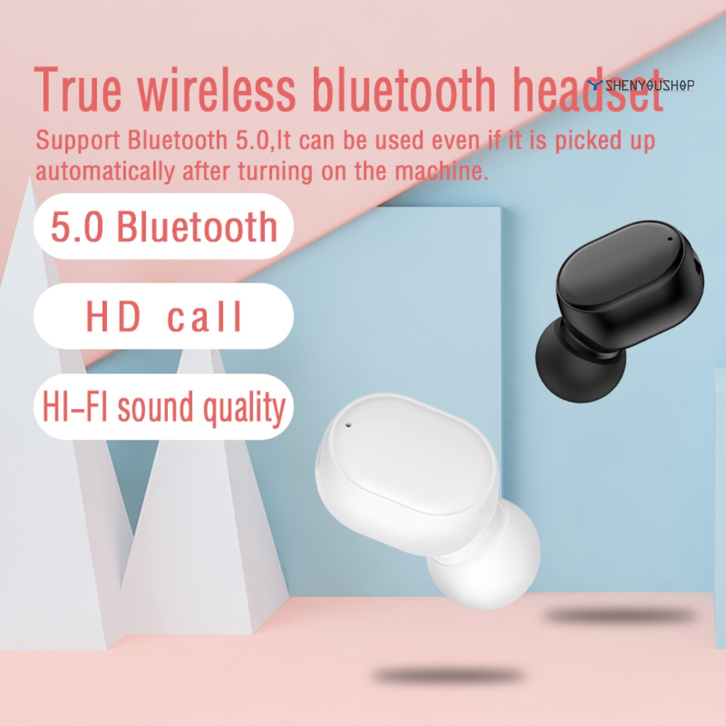 XIAOMI HUAWEI Set Tai Nghe Bluetooth 5.0 Không Dây Dùng Để Chơi Game Và Phụ Kiện