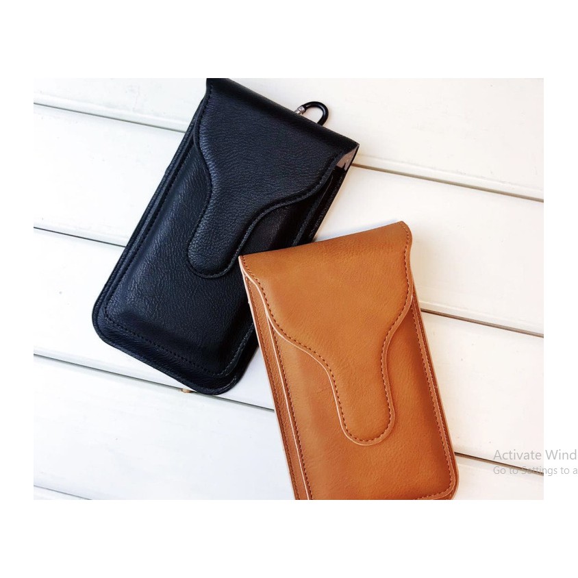 Bao da đựng điện thoại, Túi Da Đựng Điện Thoại, Túi Mini Đeo Hông nhiều Ngăn Tiện Dụng Mã B10 | BigBuy360 - bigbuy360.vn